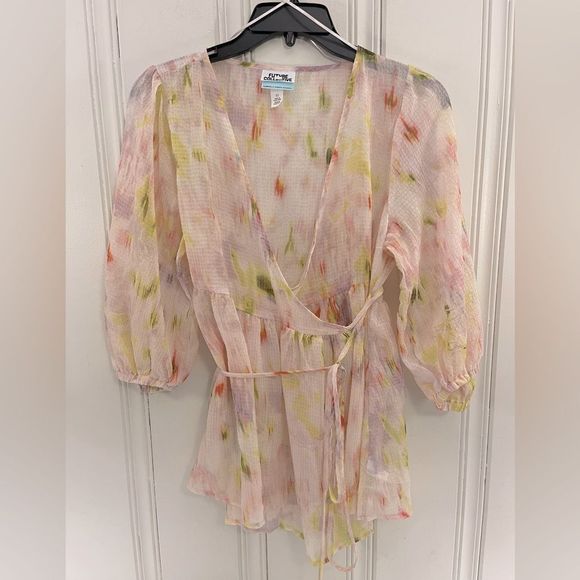 Future Collective Women’s Blouse Size XS - Picture 2 of 3